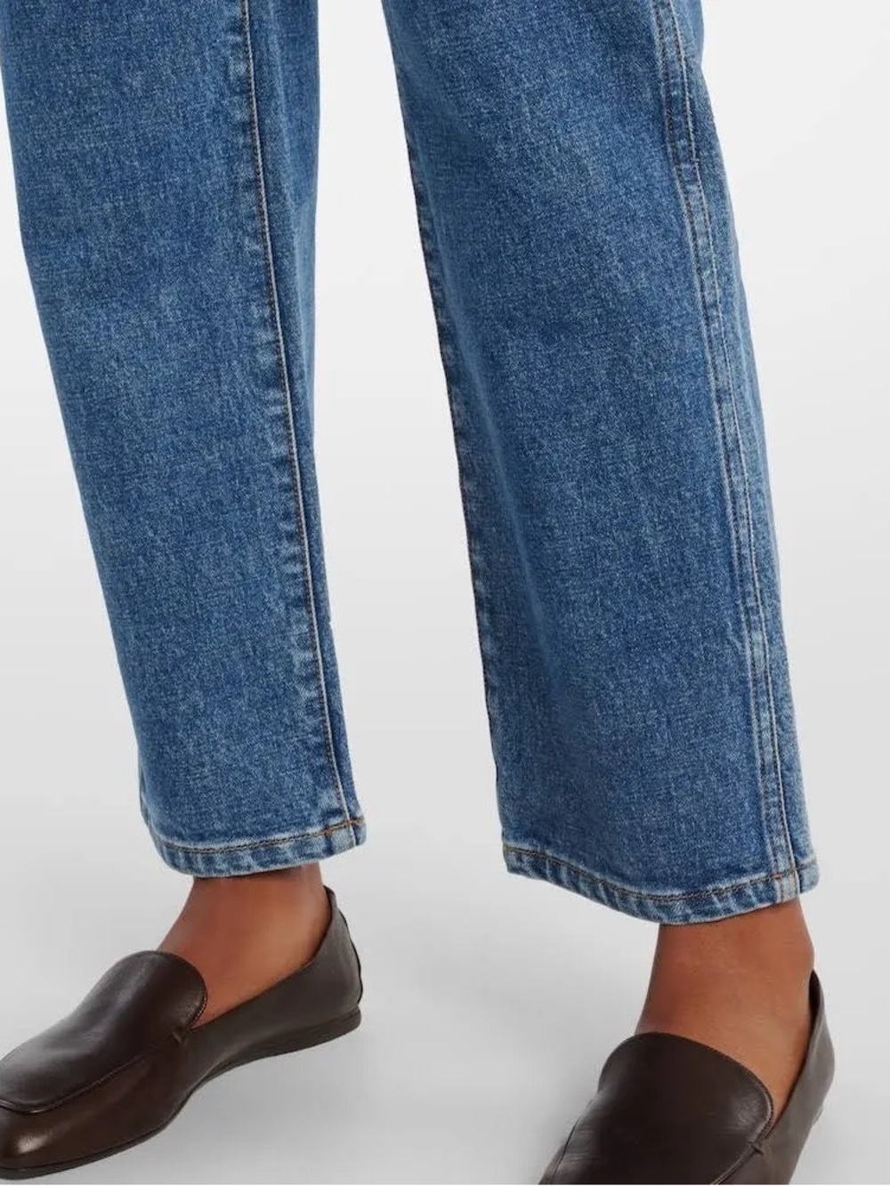 KHAITE Women's Abigail Straight-Leg Jeans - Picture 9 of 10